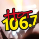 hot 106.7 fm android application logo